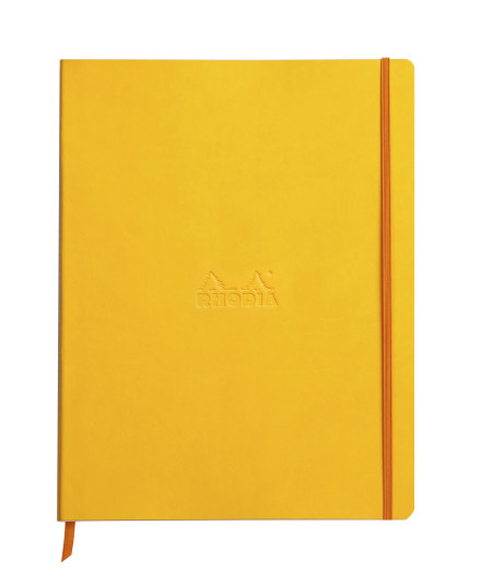 Rhodia Softcover Notebook - A4 - Daffodil Yellow - Lined